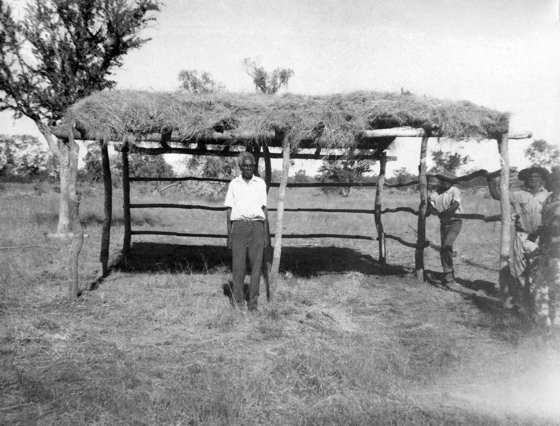 Vincent Lingiara stands in his house at Gurindji Camp. Vincent Lingiara stands in his house at Gurindji Camp.