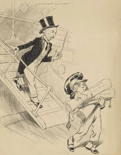 Billy Hughes political cartoons