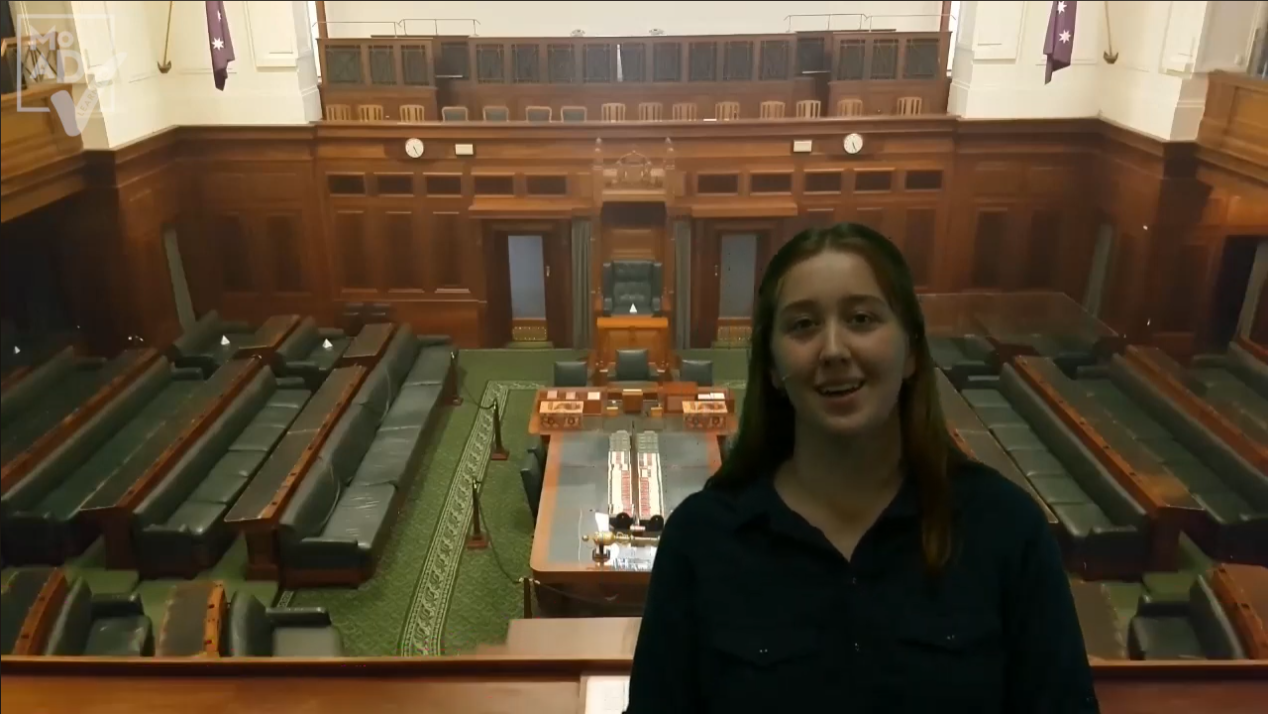 The Press Gallery at Old Parliament House