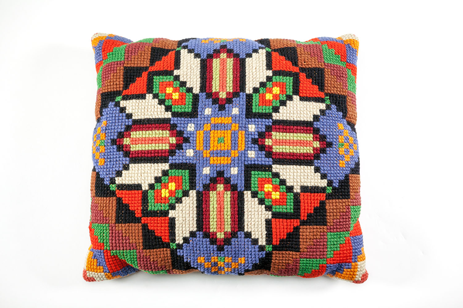 Embroidered cushion gifted to Arthur Calwell