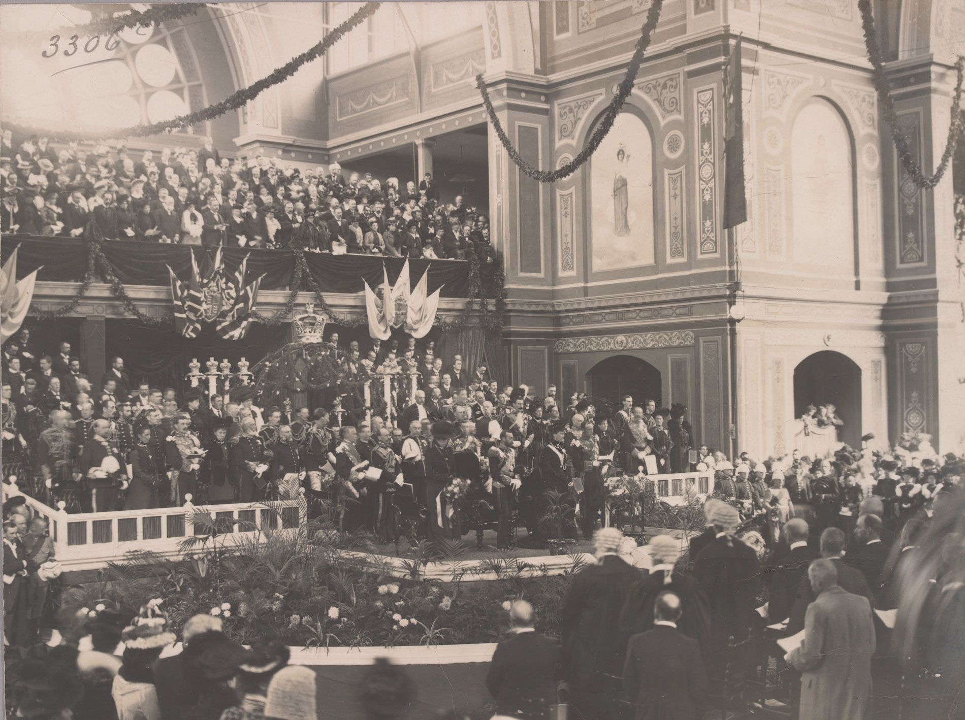 1901 opening of the first Commonwealth parliament invitations 