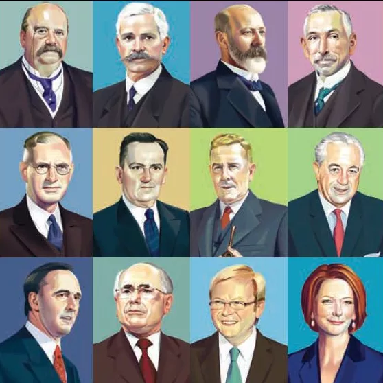 Australia's former prime ministers.