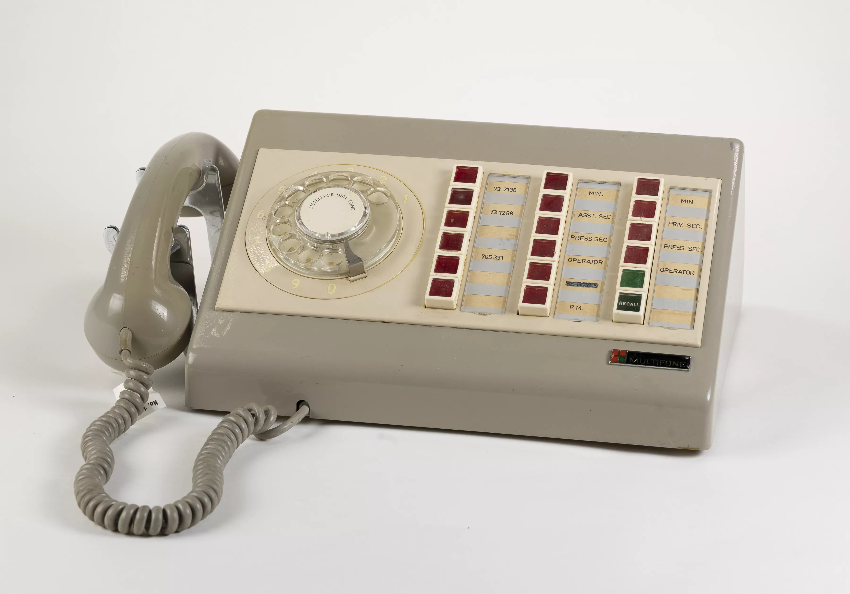 Multifone telephone used by William McMahon