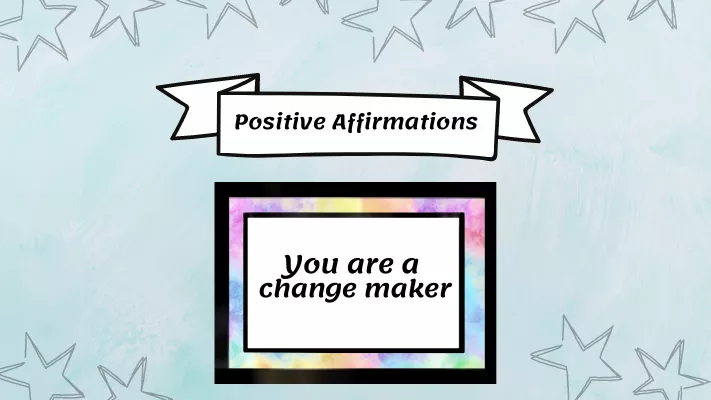 Positive affirmations