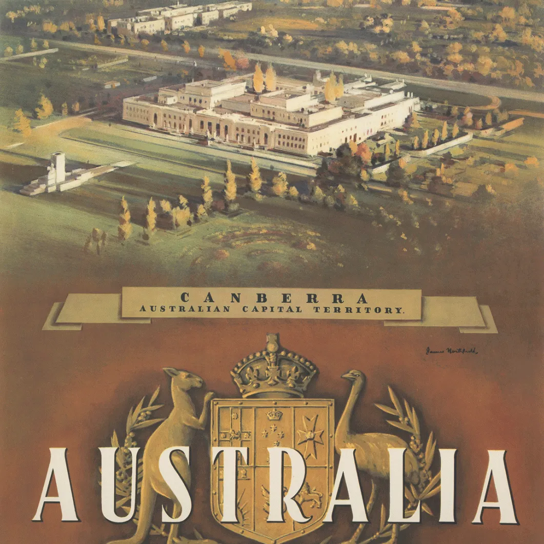 Canberra travel posters 