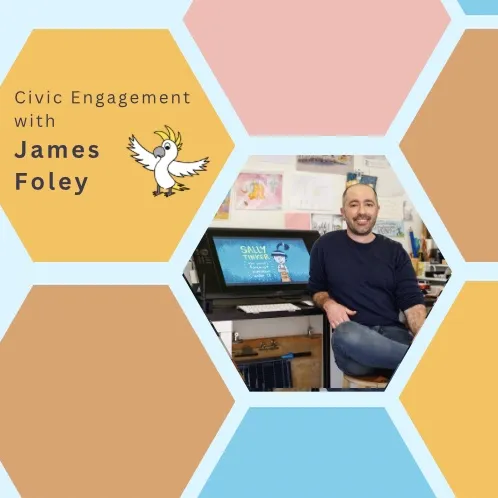 Civic engagement with James Foley