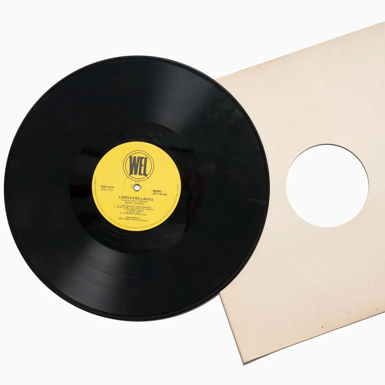 Women&#039;s Electoral Lobby vinyl record