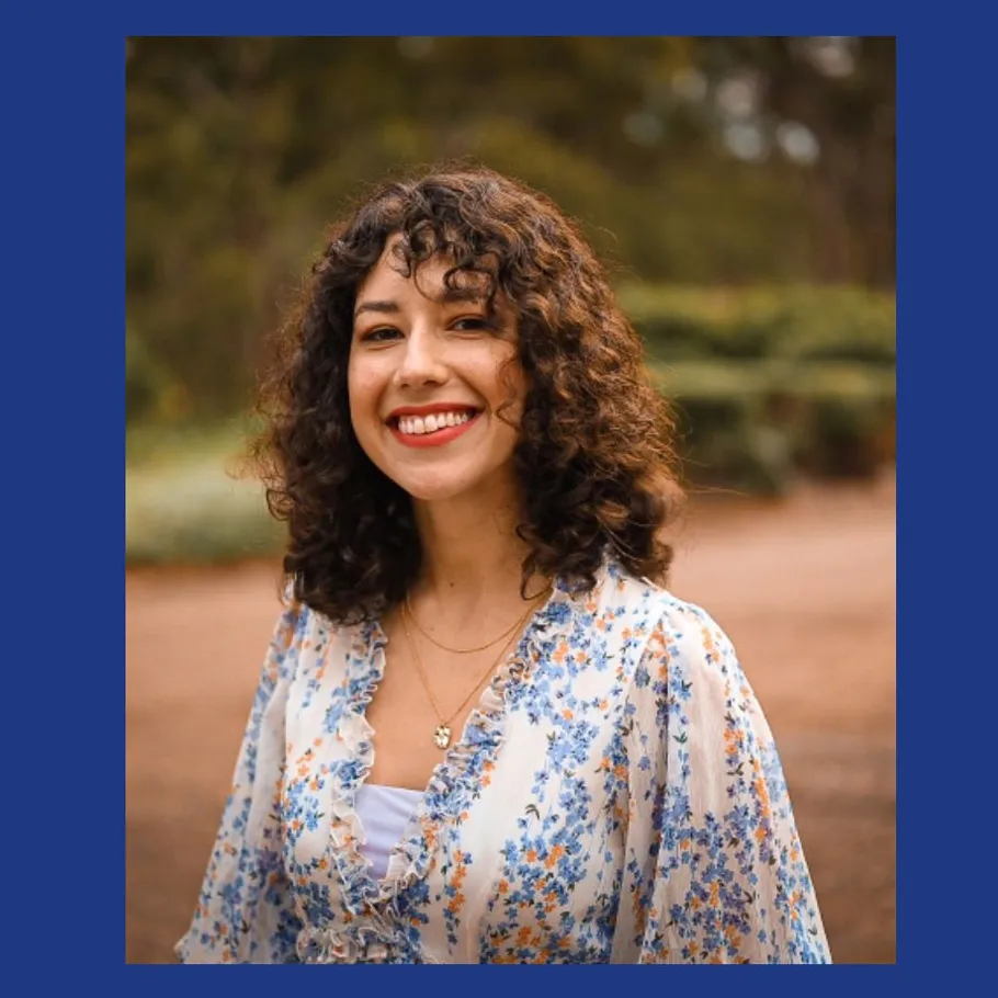Jade Goodwin pictured alongside the cover of Earth Speak.