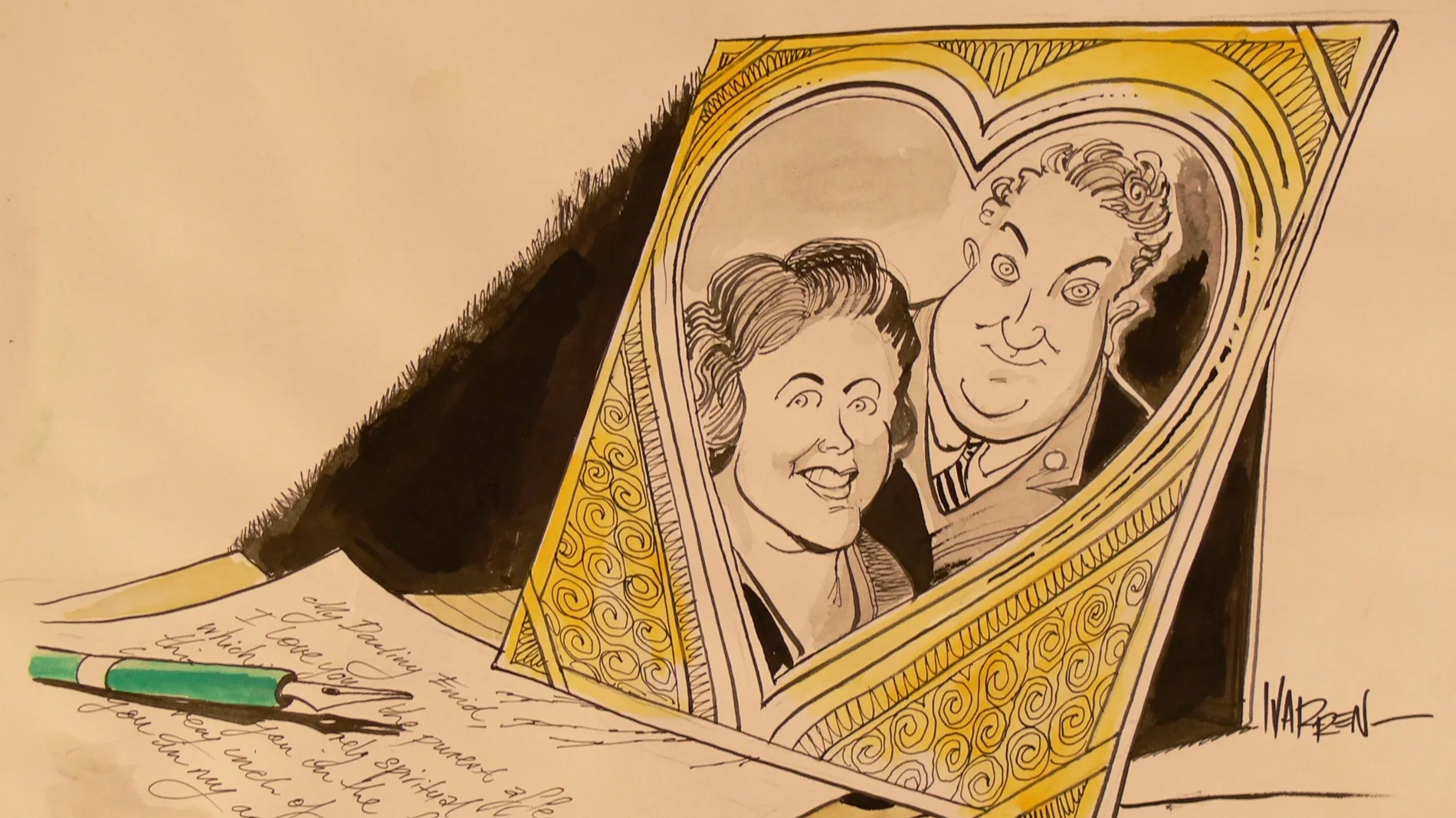 Love letters at the heart of politics Love letters at the heart of politics